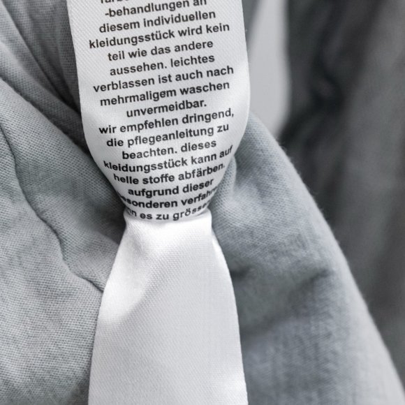 Rundholz Black Label Light Blue Mesh Distressed Cardigan - Picture 12 of 12